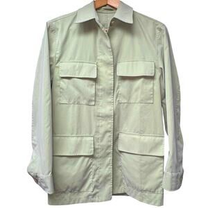 Valstar Women’s Sage Green Ultrafine Microfiber Jacket Blazer Size EU 38 US 8